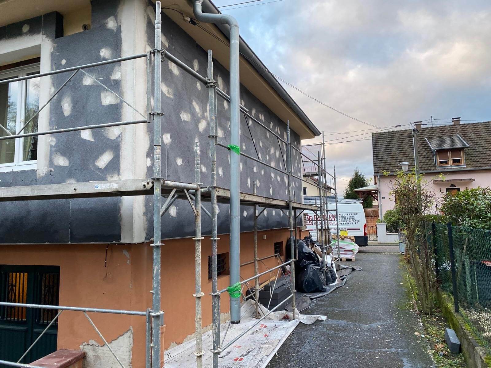 Réalisation crépis • isolation thermique extérieure - Photo 15